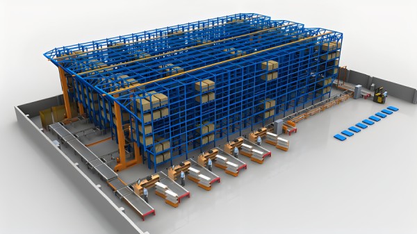 堆垛机立体仓库的应用领域