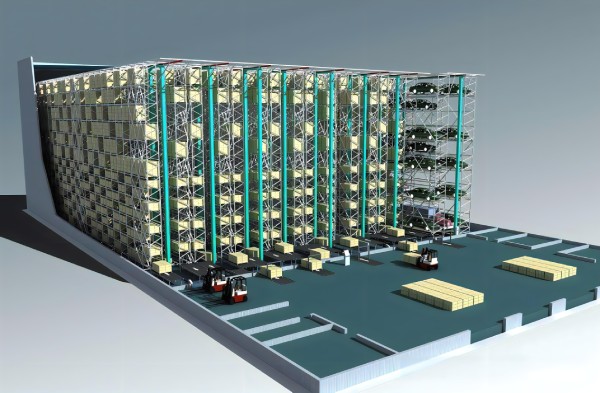 堆垛机立体仓库的优势