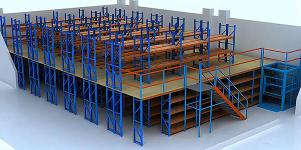 阁楼式货架的特点